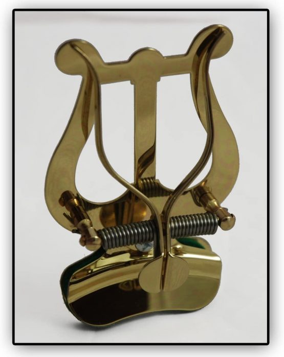 Trumpet Lyre for Trumpet, Cornet, Flugelhorn Clamp Bell Soundman Marching Lyra Music Stand (Laquered) - Image 4