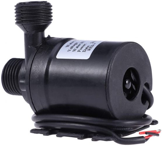 UEETEK DC 12V Brushless Submersible Water Pump 800L/H 5M for Fountain Pool Solar Circulation System Water Circulation System - Image 3