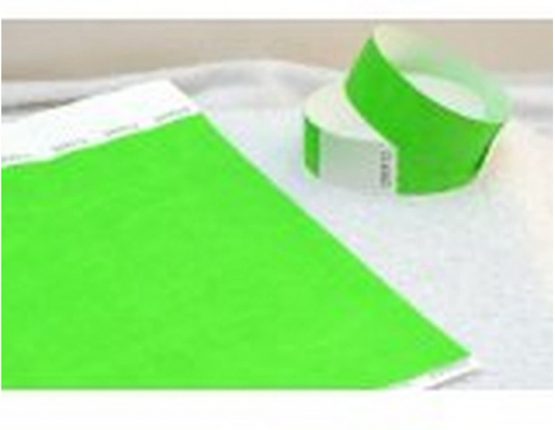 Tyvek Wristbands 3/4 inch 100 pack, Paper like Bracelets used for events, nightclubs, waterparks etc. - Image 2