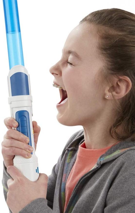 Star Wars Scream Saber Lightsaber Toy, Record Your Own Inventive Lightsaber Sounds and Pretend to Battle, for Kids Roleplay Ages 4 and Up - Image 3