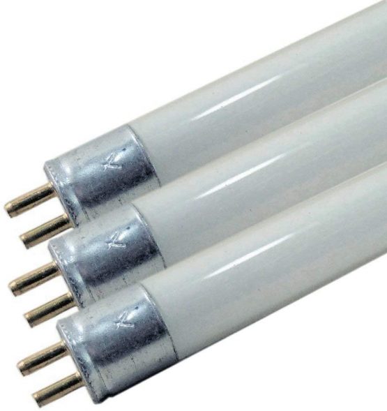 3 Pack - T4 20w Warm White Fluorescent Tube Robus LFT420 553mm LSTR20W