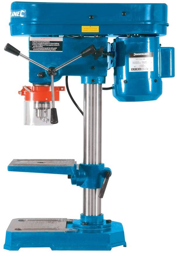 Silverline 350W Bench Drill Press / Pillar Drill 250mm (10") 230V (262212), Multi - Image 2