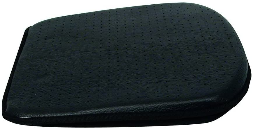 Carpoint 'Luxus' (Luxury) 0323291 Car Seat Pad in Black Leather Look, 40x40cm