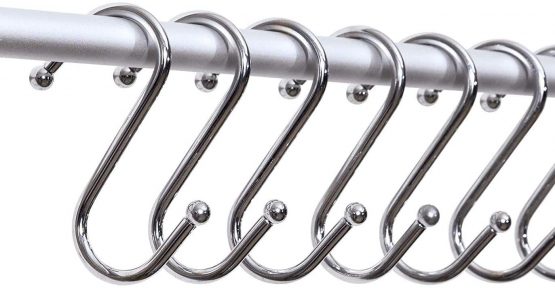 S Shaped Hanging Hooks S Hook Multi Purpose Hook Small 10PCS (S-7cm-10PCS) - Image 3