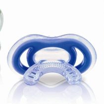 Nuby ID618 First Teether, Silicone, 1 Pack, Size: 0/3 Months, Multi