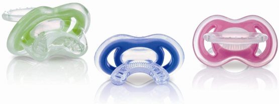 Nuby ID618 First Teether, Silicone, 1 Pack, Size: 0/3 Months, Multi