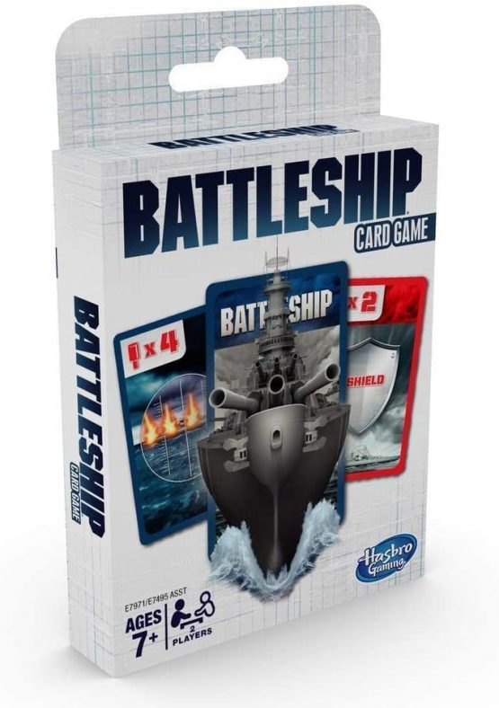 Battleship Card Game for Kids Ages 7 and Up, 2 Players Strategy Game