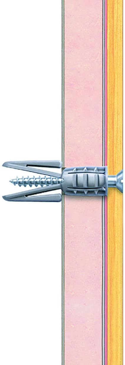 Plasplug SCF552 Plasterboard Fixings Value Pack Includes 50 Fixing, 1 - Pack - Image 2