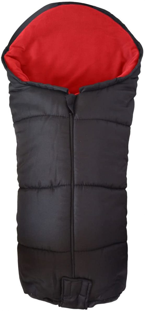 Deluxe Footmuff/Cosy Toes Compatible with Uppababy Vista/Cruz Red