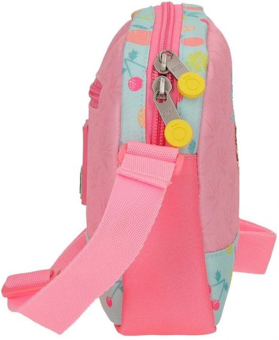 Enso Juicy Fruits Shoulder bag Multicoloured 20,5x16,5x6 cms Polyester - Image 3