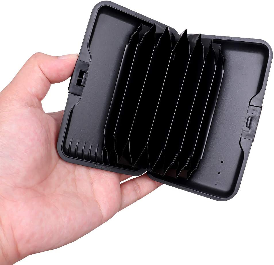 SOOKOO Aluminum RFID Blocking Credit Card Holder for Men Women - Aluminum Wallets - Cool Slim Metal Business Card Case (Color 15) - Image 3