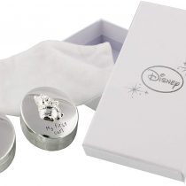 Disney Winnie The Pooh S/P First Tooth and Curl Set Baby Shower Christening DI127