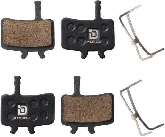 Dymoece 2 Sets Bicycle Disc Brake Pads for Sram Avid BB7 Juicy 3 5 7 (Resin,Semi-Metallic,Sintered Metal) SCP-BB7