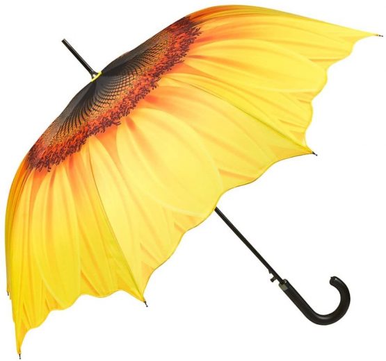 VON LILIENFELD Umbrella Automatic Women Floral Motif Sunflower
