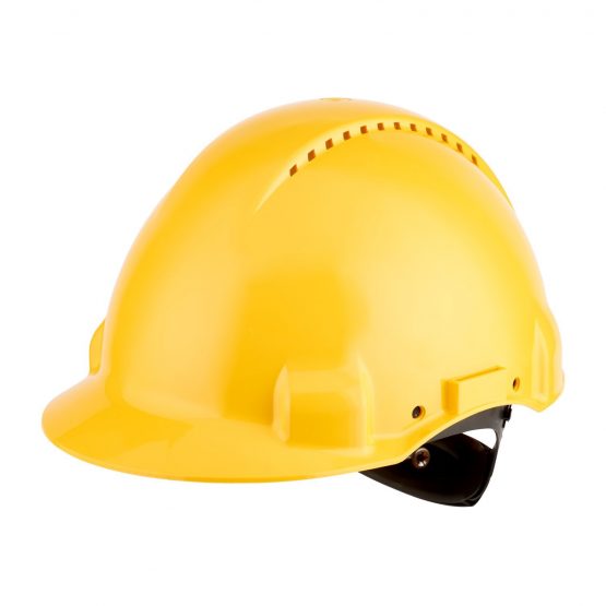 3M Hard Hat, Uvicator, Ratchet, Ventilated, Yellow, G3000NUV-GU - Image 3