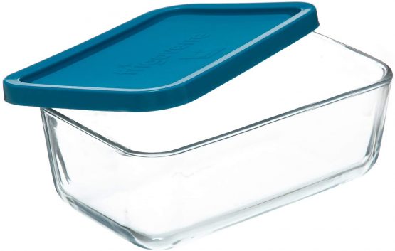 Frigoverre J600302 - Rectangular container 21x13 cm. Frigove blue - Image 3