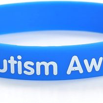 Komonee Autism Awareness Blue Silicone Wristband