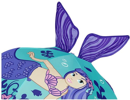 VON LILIENFELD® Umbrella Automatic Children Boys Girls Motif 3-D (up to Age 8) - Image 4