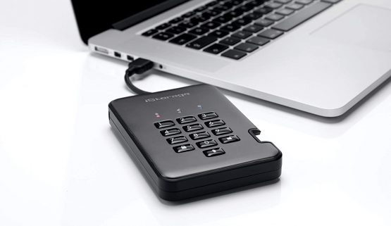 iStorage diskAshur PRO2 HDD 4 TB Secure Hard Drive FIPS Level 2 Certified, Password-Protected, Dust/Water-Resistant. IS-DAP2-256-4000-C-G - Image 4