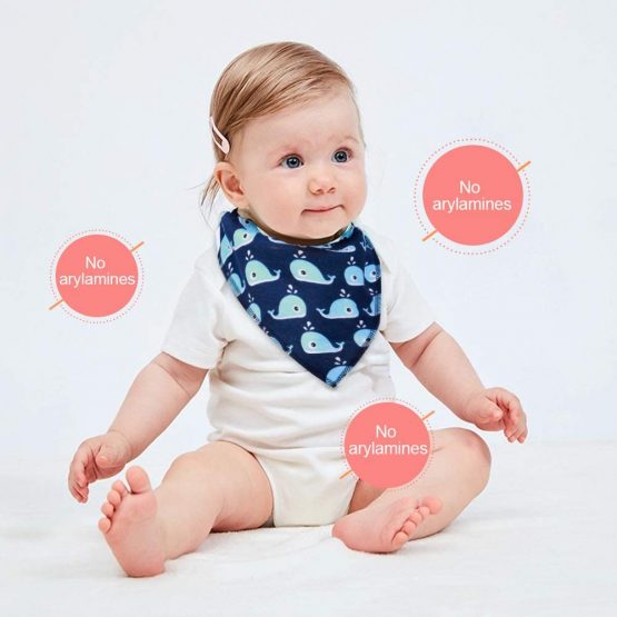 Baby Bandana Dribble Bibs Drool Bibs for Drooling and Teething 8 Pack Super Soft and Absorbent for Boys Girls by YOOFOSS - Image 2