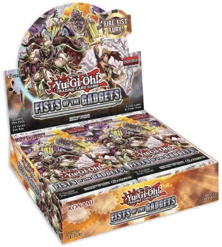 Yu-Gi-Oh KONFOTG Fist of The Gadgets Booster Display Box of 24 Packets, 60