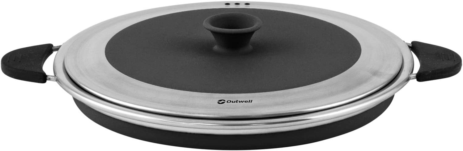 Relags Outwell Collaps Cooking Pot 2.5 Litres with Lid Black - Image 2