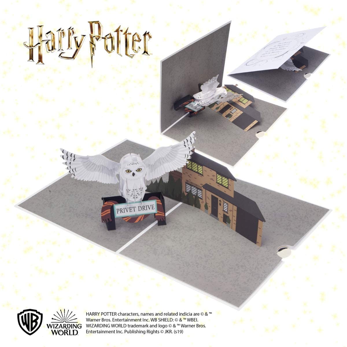 Cardology - Harry Potter Hedwig Pop-Up Card, 15cm x 20cm - Image 4