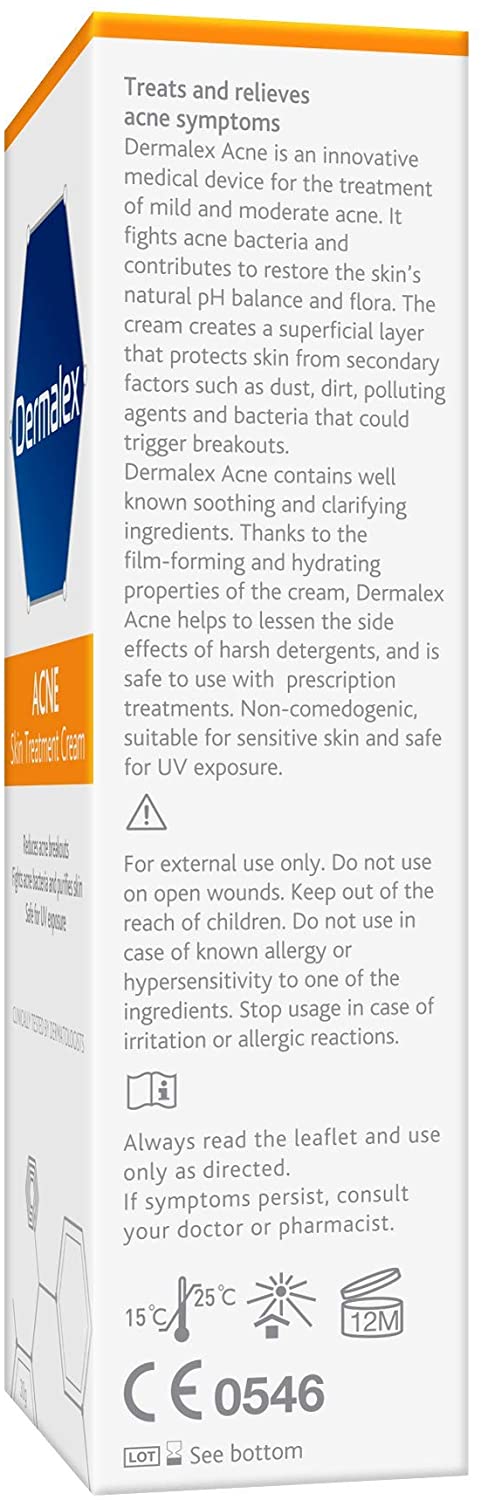 Dermalex Acne Treatment Cream - Clinically Proven to Treat Mild to Moderate Acne Symptoms - 30 g, 30 g (Pack of 1) - Image 4