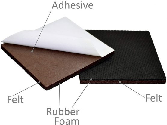 Non Slip Furniture Pads X-PROTECTOR – Floor Protector - 12 pcs 75mm Floor Protector Pads - Rubber Feet for Furniture Feet – Ideal Floor Protectors for Keep in Place Furniture. Stop Your Furniture - Image 4