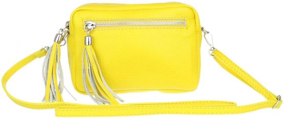 Girly Handbags Tassel Plain Crossbody Camera Bag - Image 3