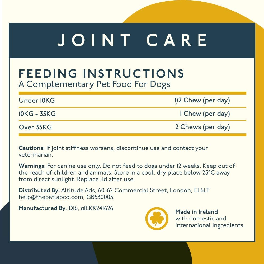 PetLab Co. Joint Care Chews, Daily Joint Supplements For Dogs, Help Promote An Active & Healthy Life, Rich In Glucosamine - Image 3