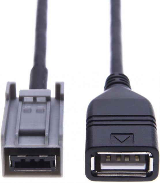 Keple AUX USB Cable Compatible with Honda Civic Jazz CR-V Honda CRZ Costa Accord Odyssey Crosstour Insight Legend (2008-Onward) | Mp3 WMA Music Interface Adapter to USB Drive - Image 2