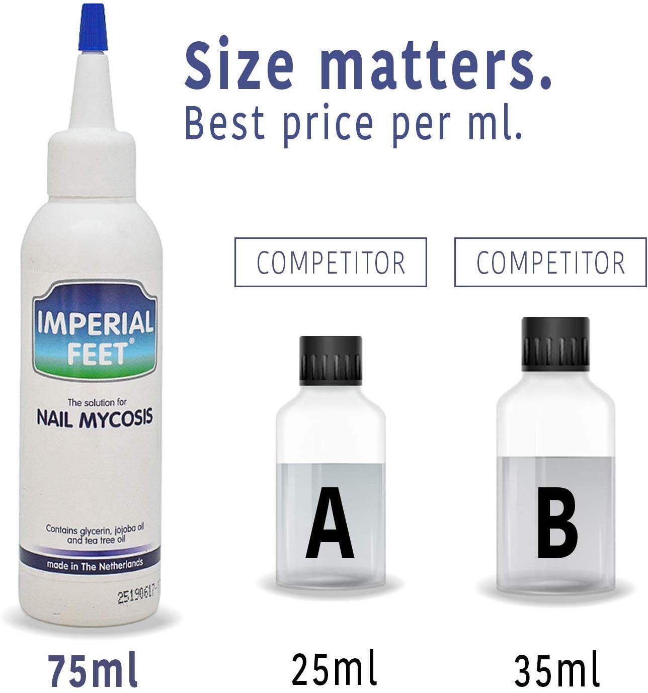 Imperial Feet Nail Revival, Damaged Nail Care, Extra Strength Nail Care for Discolored & Brittle Toenails, Nail Strengthener - Image 4