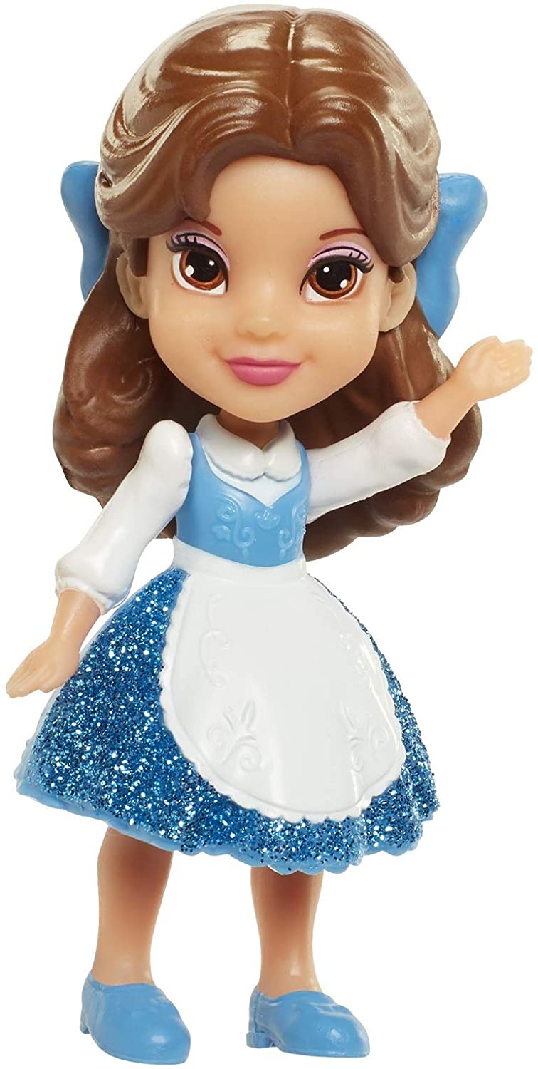 Disney Princess My First Mini Toddler Blue Dress Belle Poseable Doll - Image 2