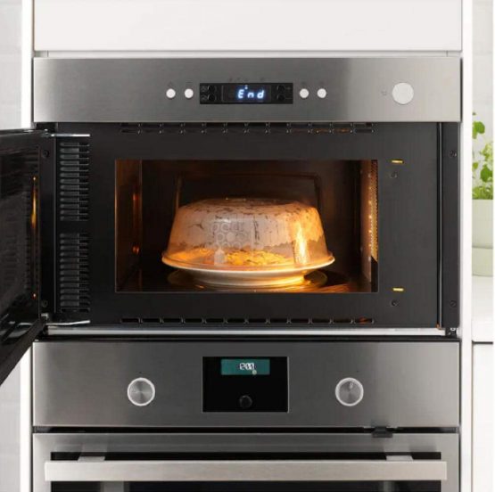 IKEA PRICKIG Standard Quality Transparent Microwave Lid Plate Cover With Air Vents For Perfect Reheating - Image 3