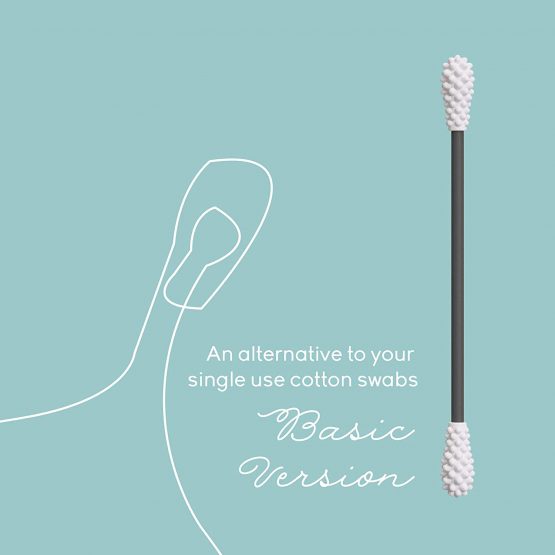 LastSwab Reusable Cotton Buds for Ears by LastObject - Environmentally Friendly Q tips - Designed in Denmark - Easy to Clean - Zero Waste Cotton Swabs - Eco Friendly Products - Image 2