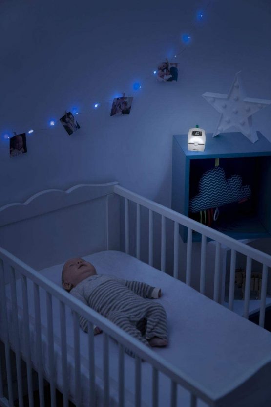 Babymoov Premium Care Baby Monitor Audio, 1400 m long range, with 2 way talkback, night light, temperature, lullabies, VOX - Image 2