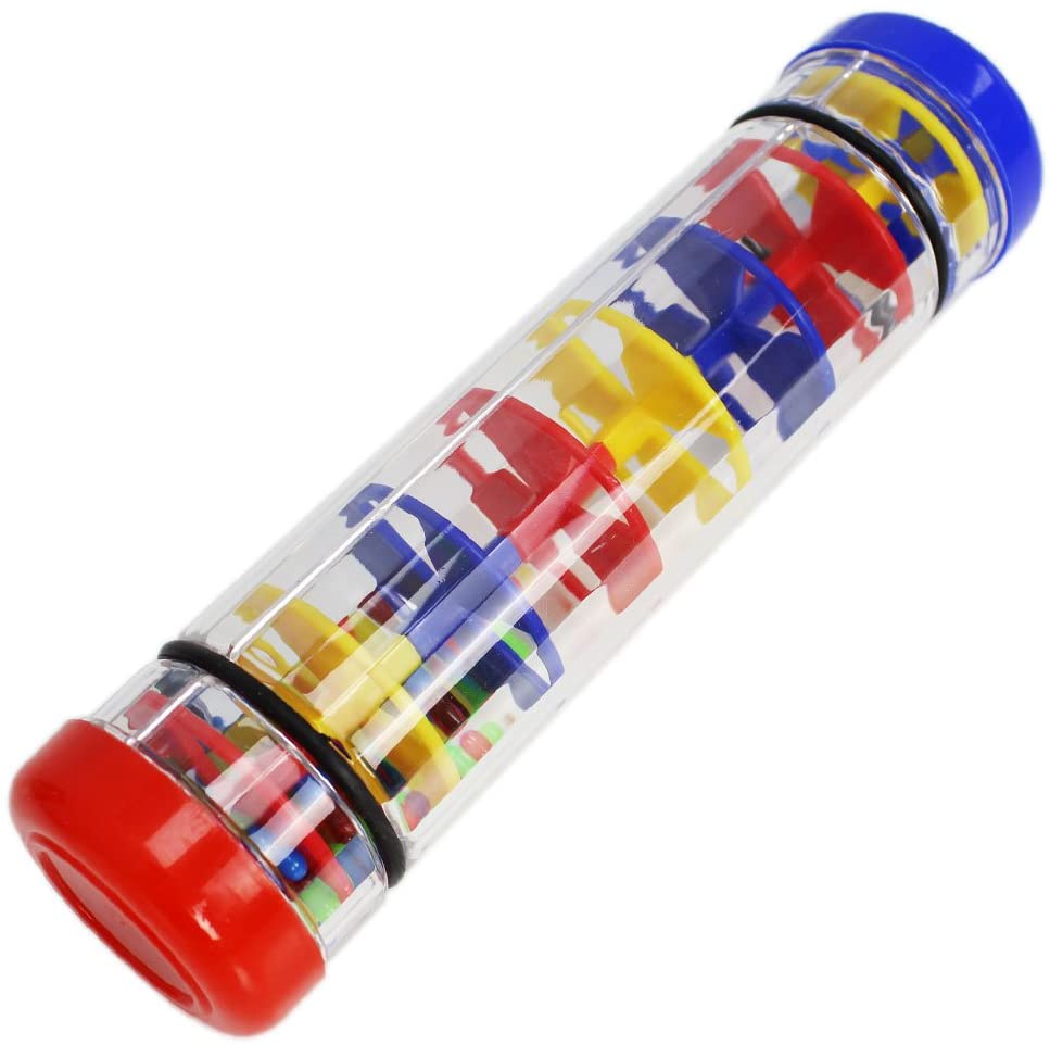 A-star Ap5301 Colourful Rainbomaker Plastic Rain Stick Rattle, 20cm 