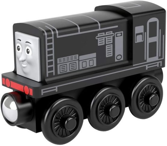 Thomas & Friends GGG35 Thomas and Friends Fisher-Price Wood Diesel Engine, Multicoloured