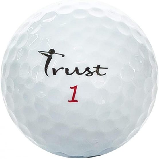 Trust Bison Soft, Urethane Covered For Swing Speed 95 mph or Slower, 3 Piece Golf Ball, Super Soft Feel, Green Side Control with Distance, For Every Golfers Who Love Softer Feeling - Image 2