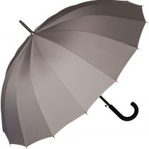 VON LILIENFELD® Umbrella Automatic Men Women 2 Persons 16 Segments Stable Devon Burgundy