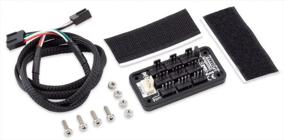 Aquacomputer SPLITTY9 Splitter for up to 9 fans or aquabus devices, black - Image 2