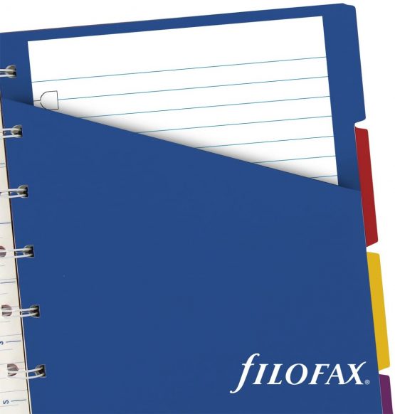 Filofax A5 Plain Notes for Refillable Notebook - White - Image 3