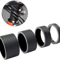 PLATT Bike Headset Spacer Full Carbon Fiber Bicycle Stem Headset Spacer Fit 1 1/8-Inch Compatible with MTB Bike Road Bikes (4Pcs)
