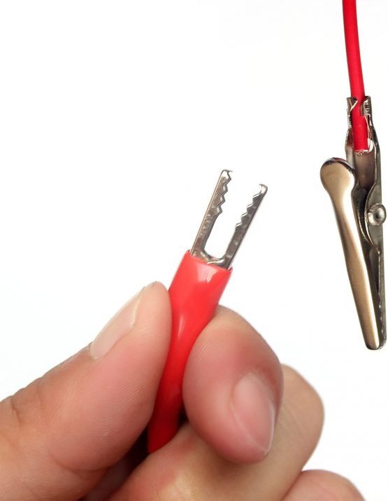 Aofan Colorful Double Test Crocodile Cable, Double-ended Alligator Clips - 50cm 10Pcs - Image 3