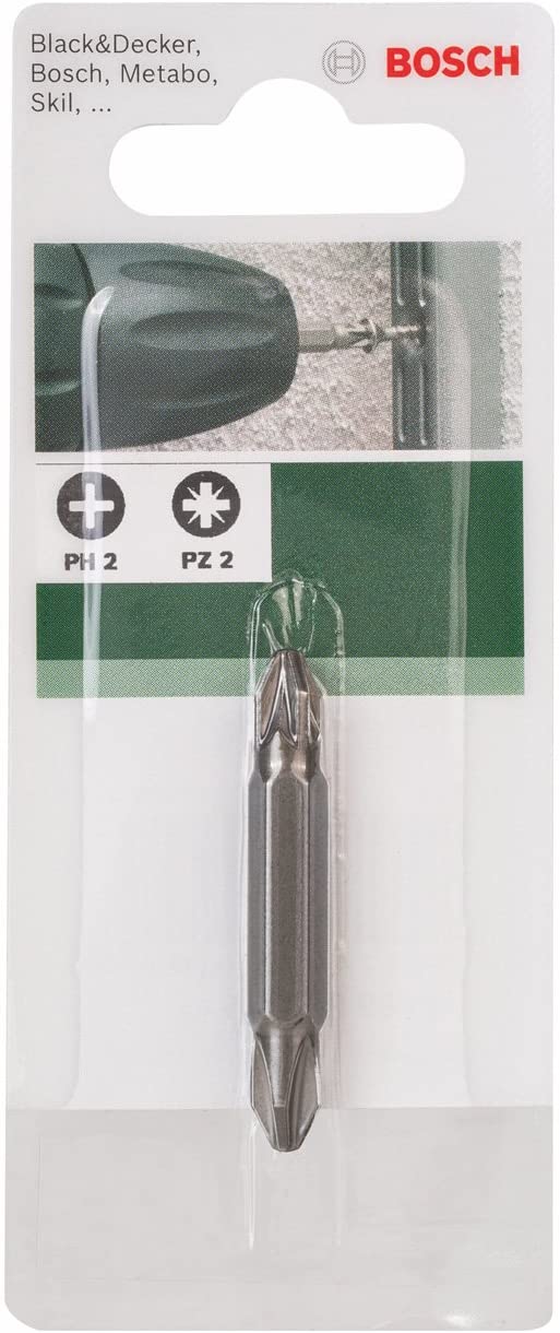 Bosch 2609255955 Double Ended 45mm Screwdriver Bit (Ph 2 - Pz 2), Variety pack - Image 2