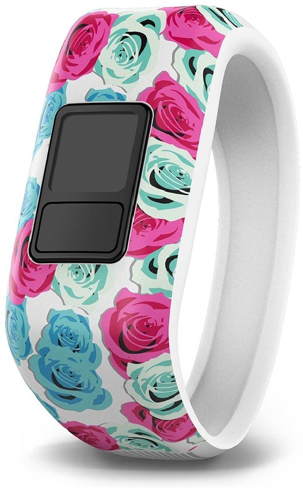 Garmin Vivofit Jr. Accessory Band - Regular, Real Flower White,010-12469-02 - Image 3