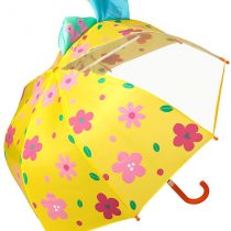 VON LILIENFELD® Umbrella Flowers Children Boys Girls Kids Lightweight Cute Motif 3-D up to Age 8
