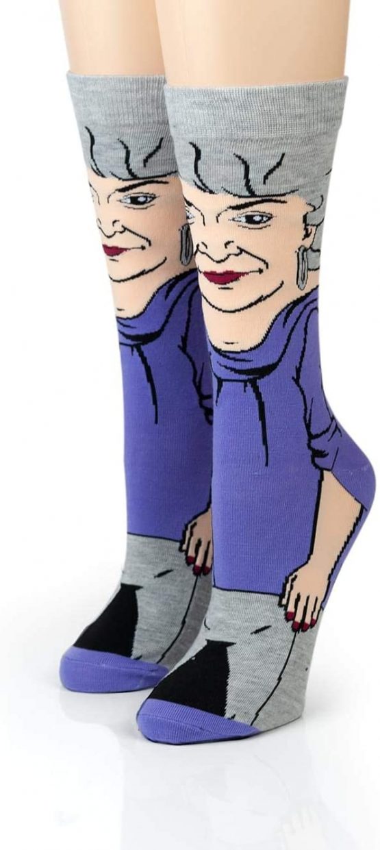 Bioworld The Golden Girls Dorothy Funny Graphic Socks | Single Pair Of Adult Crew Socks