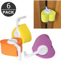 Pack of 6 Baby Kids Proofing Safety Finger Pinch Hinge and Door Guard in 3 Color